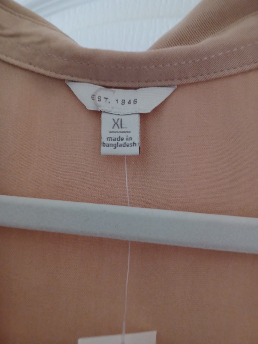 Beige Button-Front Midi Shirt Dress - Picture 10 of 12